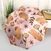 Capybara Themed Travel Umbrella-8 Ribs Automatic Opening and Closing, Portable Folding Design, Compact and Stylish Umbrella Suitable for Out
