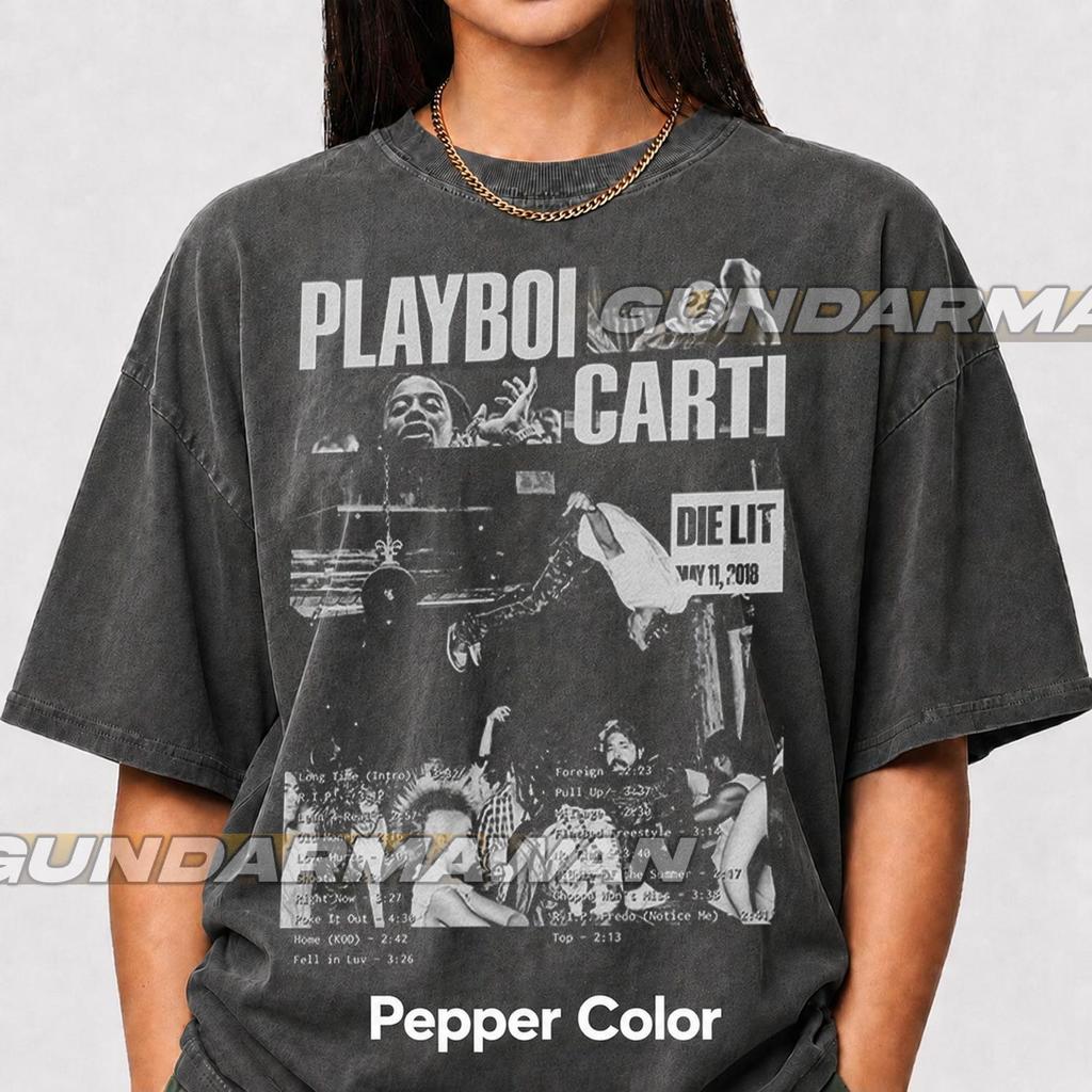 Playboi Carti Rapper Limited Tee - Unisex Die Lit T-shirt - Carti WLR T-shirt - Ken Carson T-shirt - Lancey Foux T-shirt - Yeat T-shirt FD