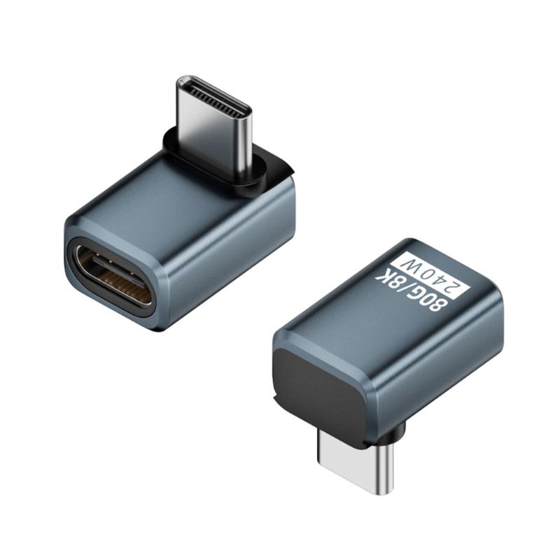 USB C Adapter 240W 80Gbps 8K@60Hz for Thunderbolt4/5 and Phone 16 15 with Fast Charging Display