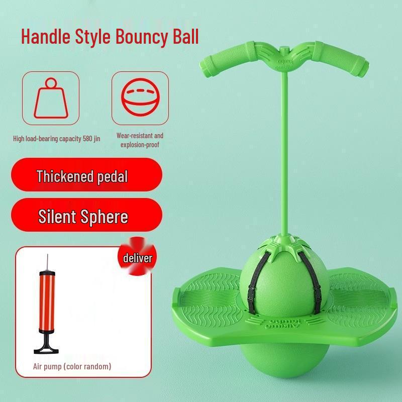Kids & Adults Bouncing Ball - Kindergarten Sports Toy & Balance Exercise Equipment