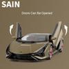 1:24 Lambor URUS Sian FKP37 Alloy Sports Cars Toys Models Diecasts Off-Road Vehicles Sound Light Miniature Model Car Kids Gifts