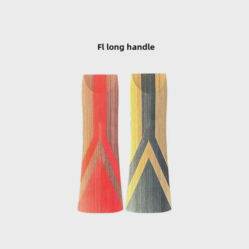 Boli Prince Table Tennis Racket Handle: Colorful Poplar, Horizontal/Vertical, Fast Attack, Universal Fit