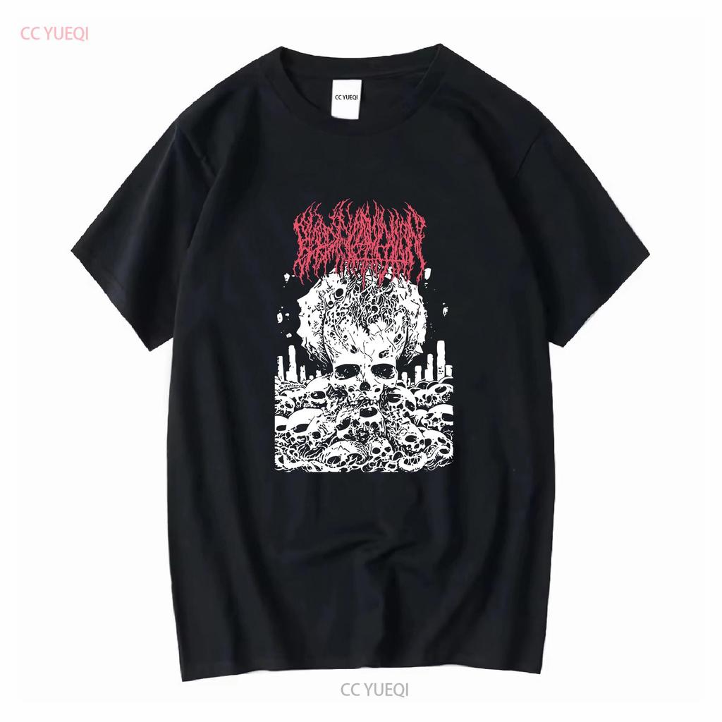 Blood Incantation 2022 Tour Nordamericano Maglietta NUOVA media manica lunga o corta vintage Lavata Morbida Versatile Unisex