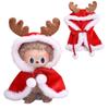 Reindeer Shawl Christmas Plush Pendant Clothing Toy Clothes Gift Dolls No
