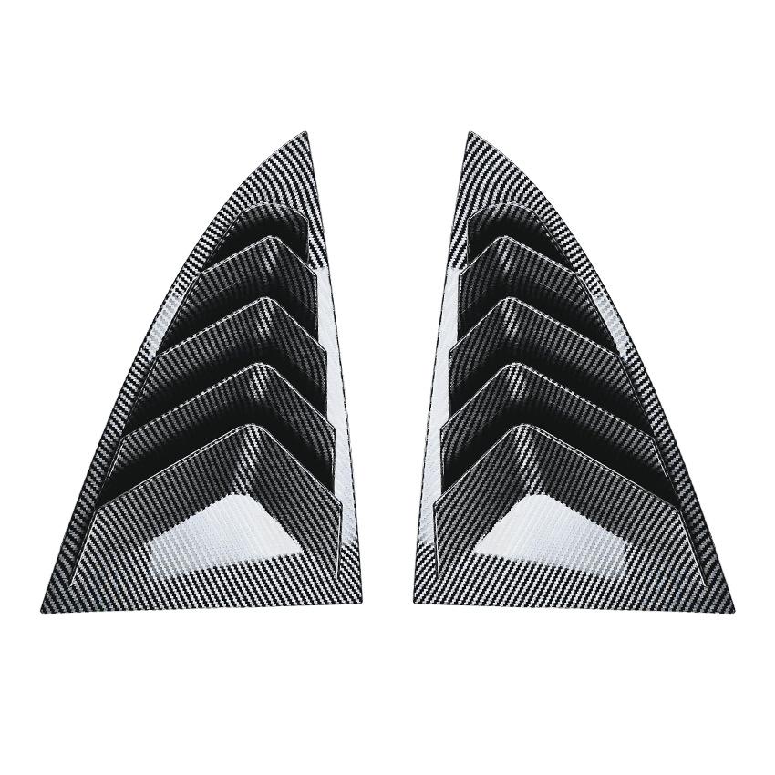 For 2024 Tesla Model 3 Refreshed Edition Rear Car Window Shutter Spoiler Car Stickers Decoration Modification Accessories