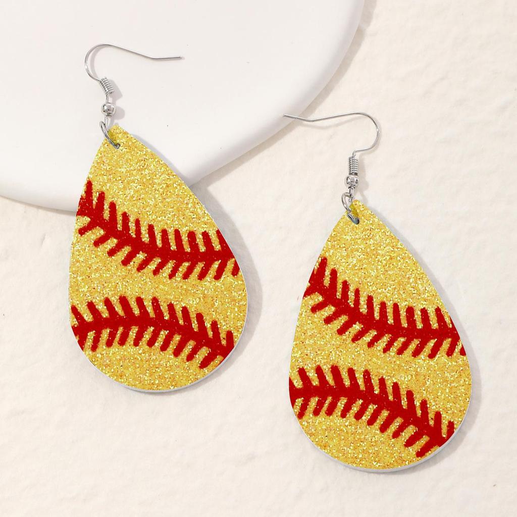 Stylish PU Leather Earrings: Creative Designs & Shapes