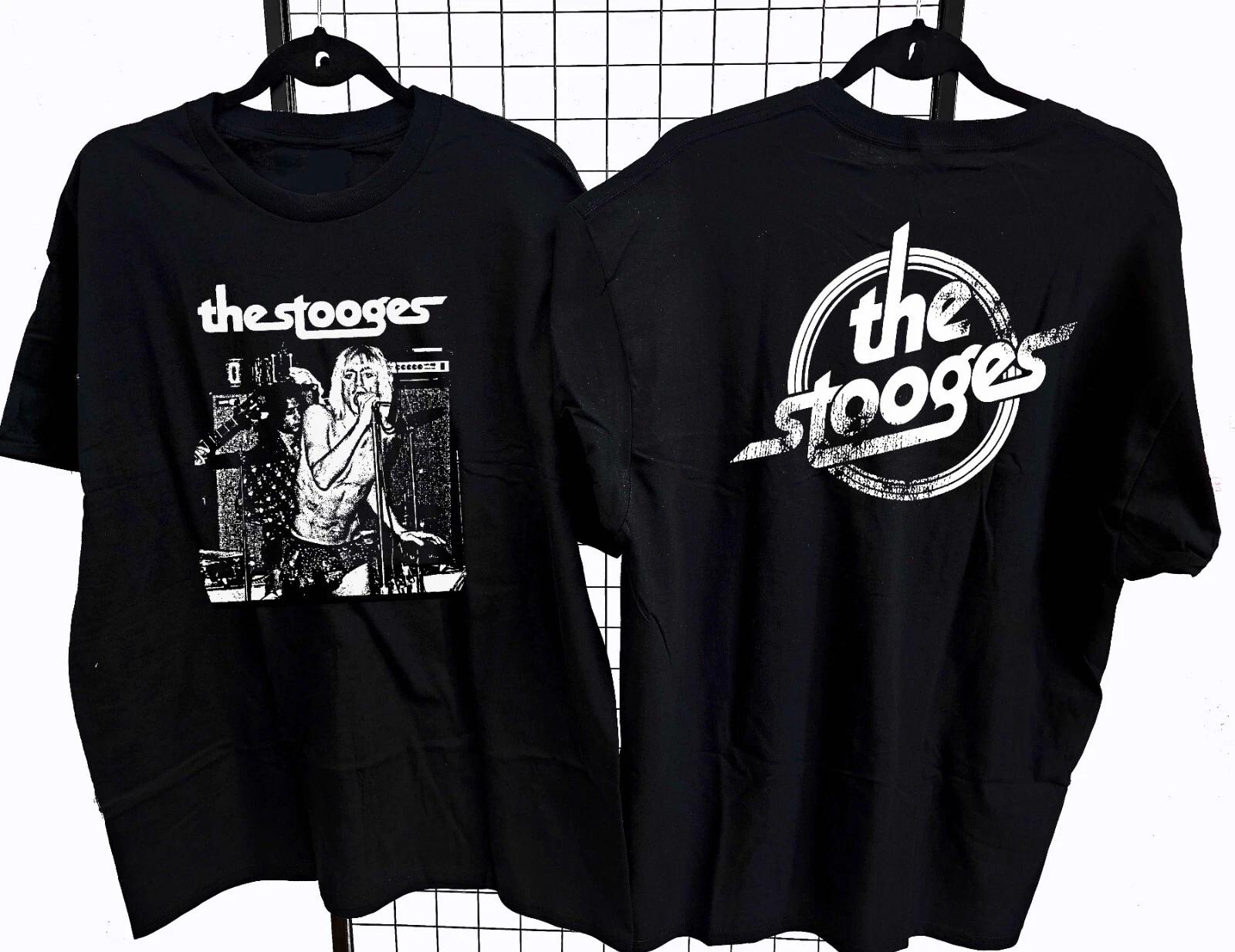 Iggy & The Stooges Gimmie Danger Tour 2X Sided Cotton T -Shirt XL L