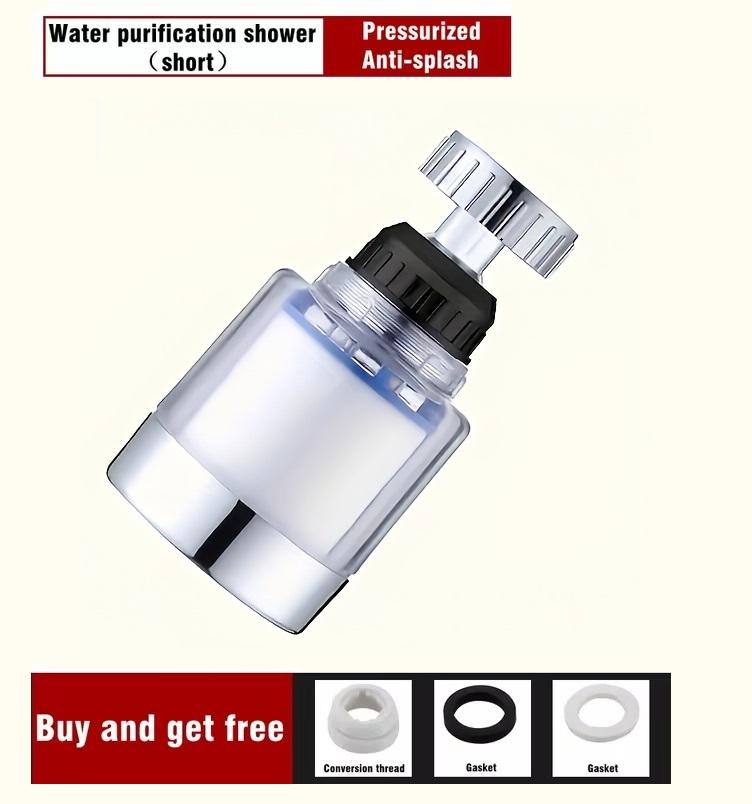 1080° Universal Rotation Faucet Sprayer Head for Washbasin Faucet Extender Splash Bubbler Nozzle Kitchen Tap 22/24mm Adaptor