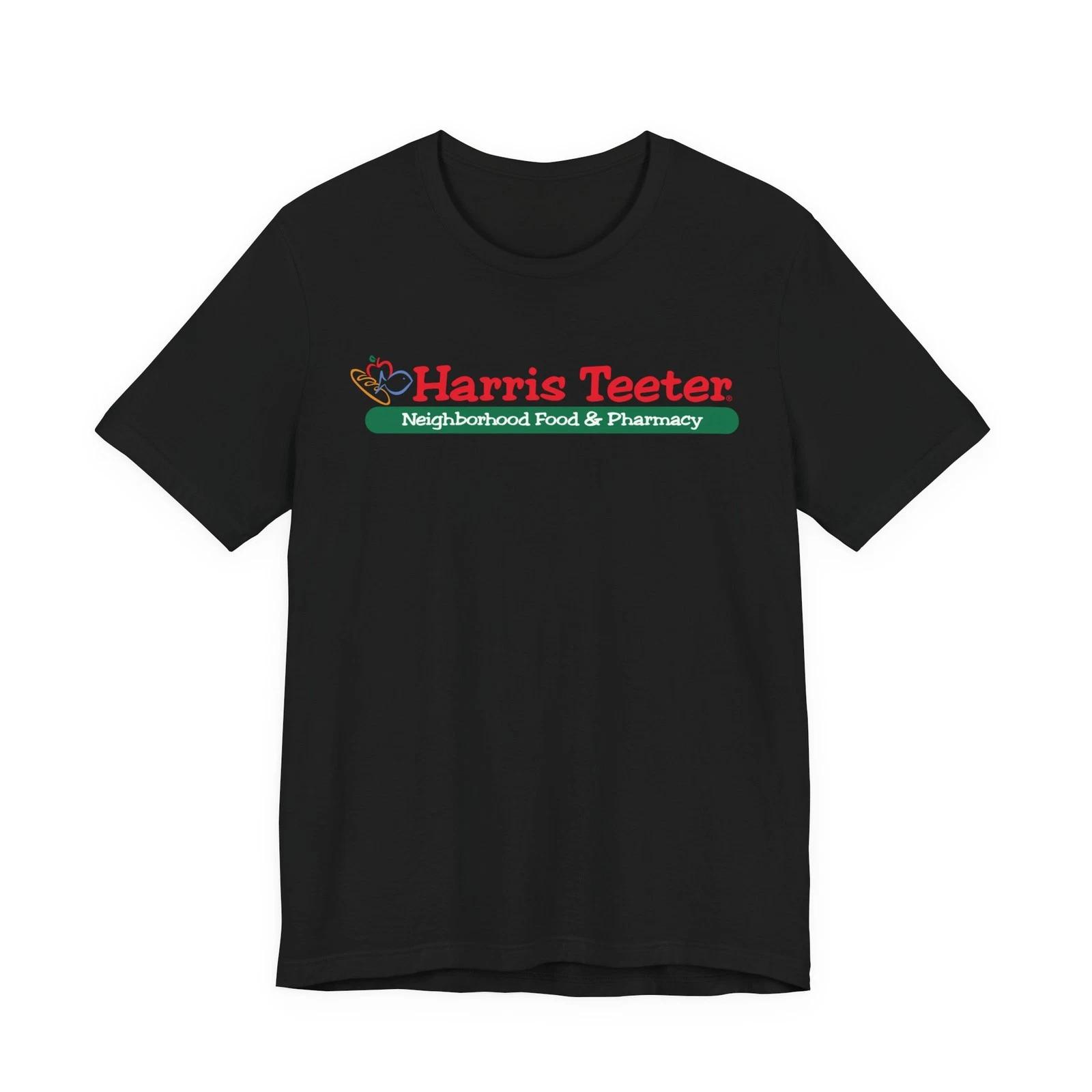 Unisex Adult Casual Graphic Harris Teeter Supermarket Logo /Navy S-... XXXXL