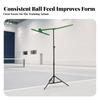 Automatic Tennis Practice Aid Adjustable Ball Feeder Stable for Children