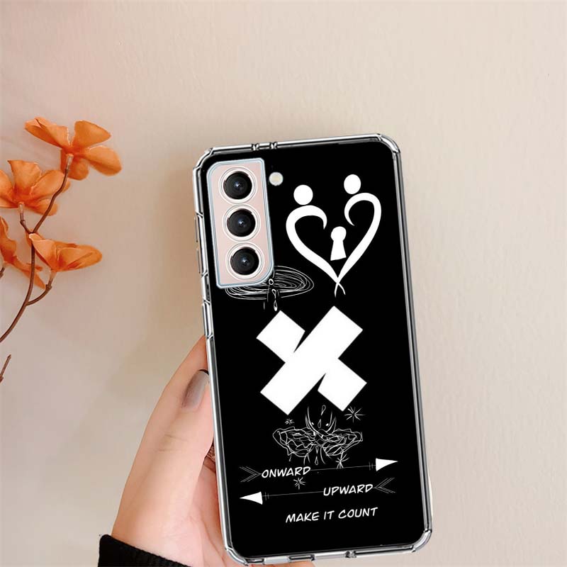Sam and Colby XPLR Clear Phone Cases for Samsung S26 Ultra Galaxy S25 Edge S24 S23 FE S21 Plus S20 S22 S10 Cover Patterned Compa