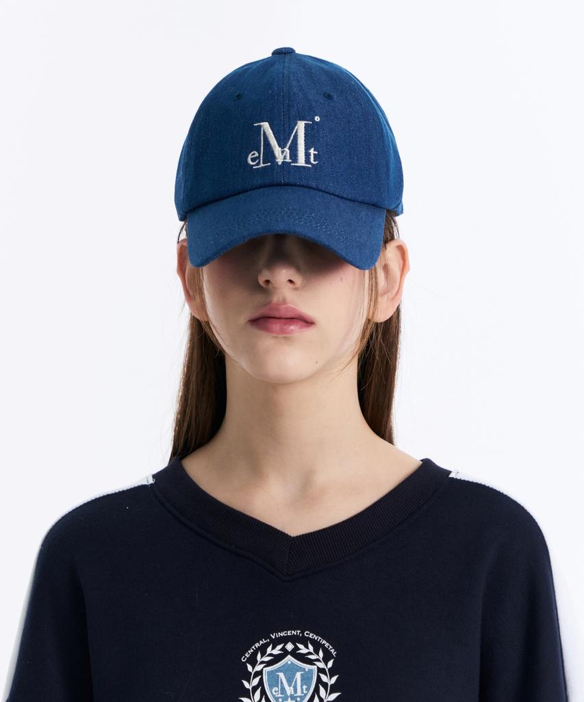 Mucent Signature Ball Cap (Medium Blue Mid Denim)