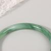 1ks Imitace přírodního jadeitu Jednobarevné náramky Vintage Palác Jednoduchý skleněný náramek Čínský styl Starověké šperky