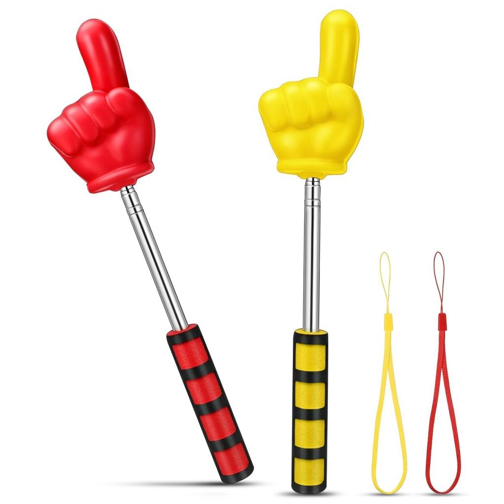 Lurrose Pointing Stick, Extendable, with Soft Handle, Easy to Grip, Suitable for Presentations, Classes, Training Sessions, and Meetings, Lightweight,
