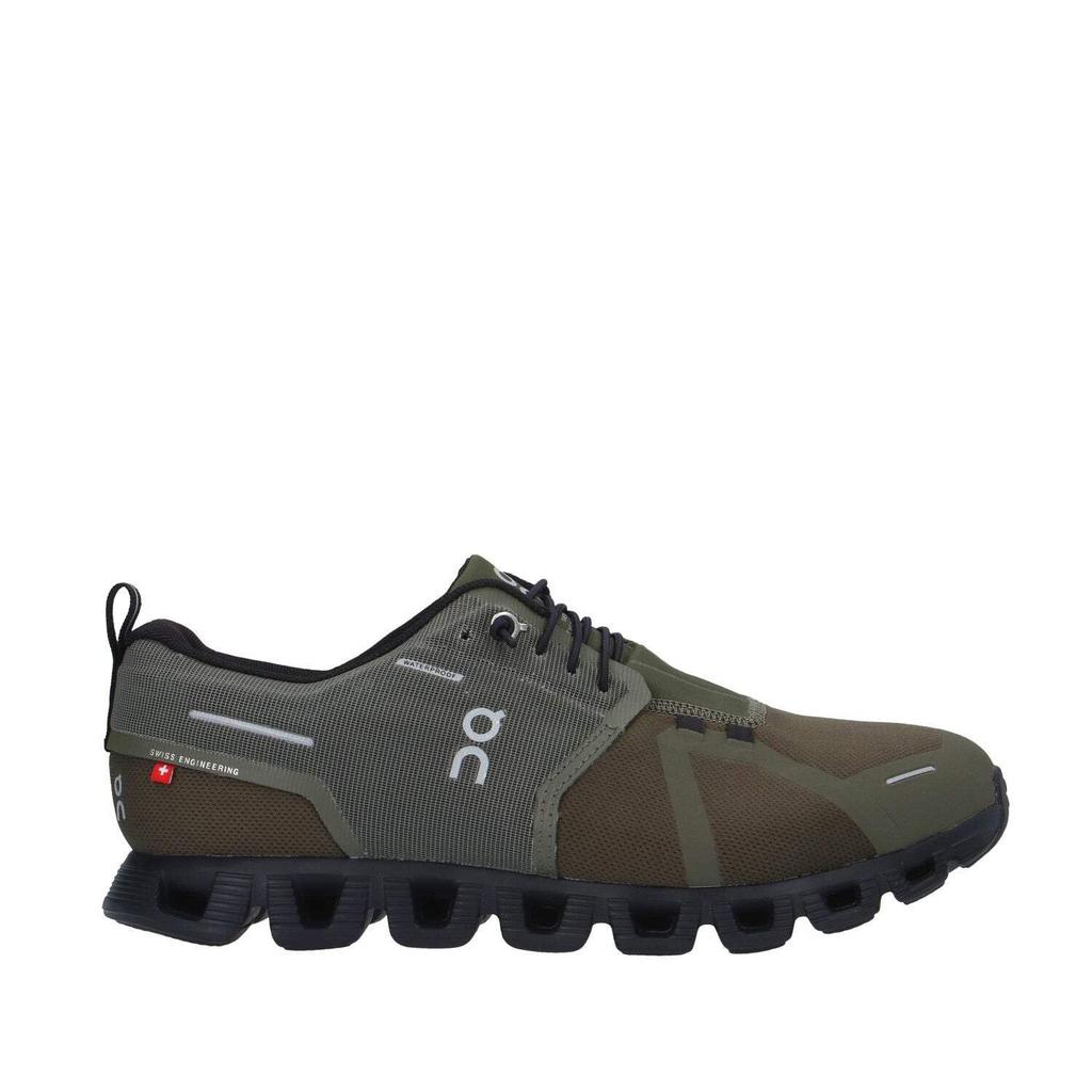 On Cloud 5 Waterproof Running Size D Men's Shoes, Olive/Black, 26.5cm
