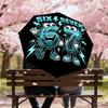 1PC Six Seven Automatic Open/Close Umbrella with Windproof, 8-Rib Sturdy Canopy, Durable Ribs, Fashionable Design,1229A