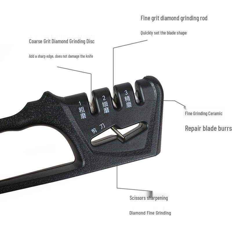 ZISIZ Diamond Multi-Function Knife Sharpener