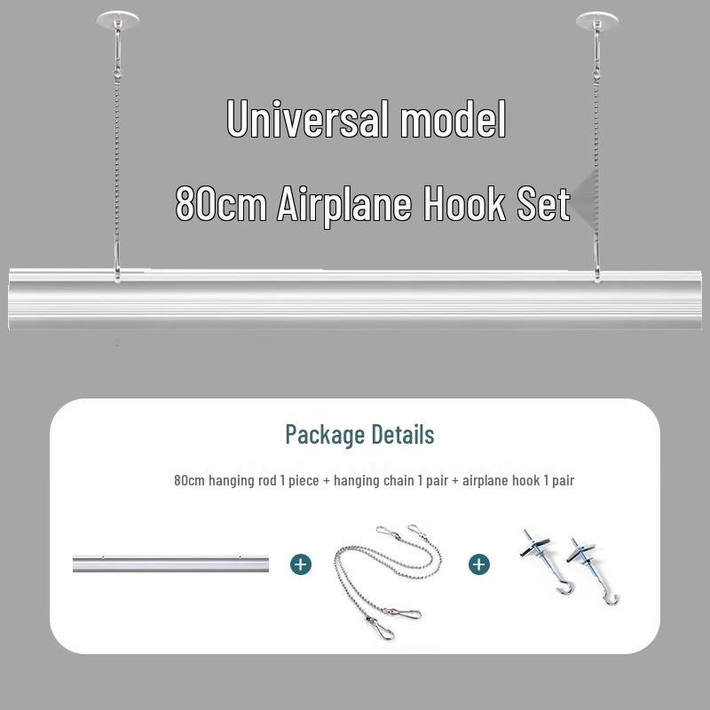 Aluminum Alloy Shopping Mall Hanging Poster & Flag Pole Holder