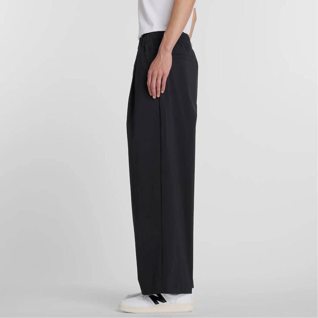 New Balance Casual Pants Men's Black Moderate Wide Leg Pants MB614577-BK