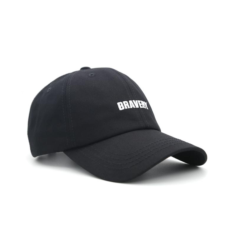 Brand Quality 6 Panel Customize logo Embroidered Custom Dad Hat Cap Sport Men Baseball Cap Adult чёрный