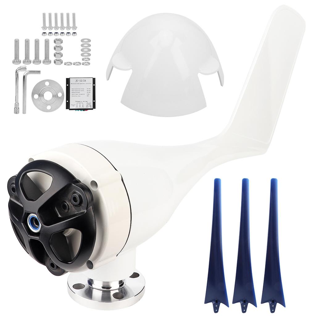 100W Wind Turbines Generator Kit 3 Blade Aerogenerator with Controller Accessory