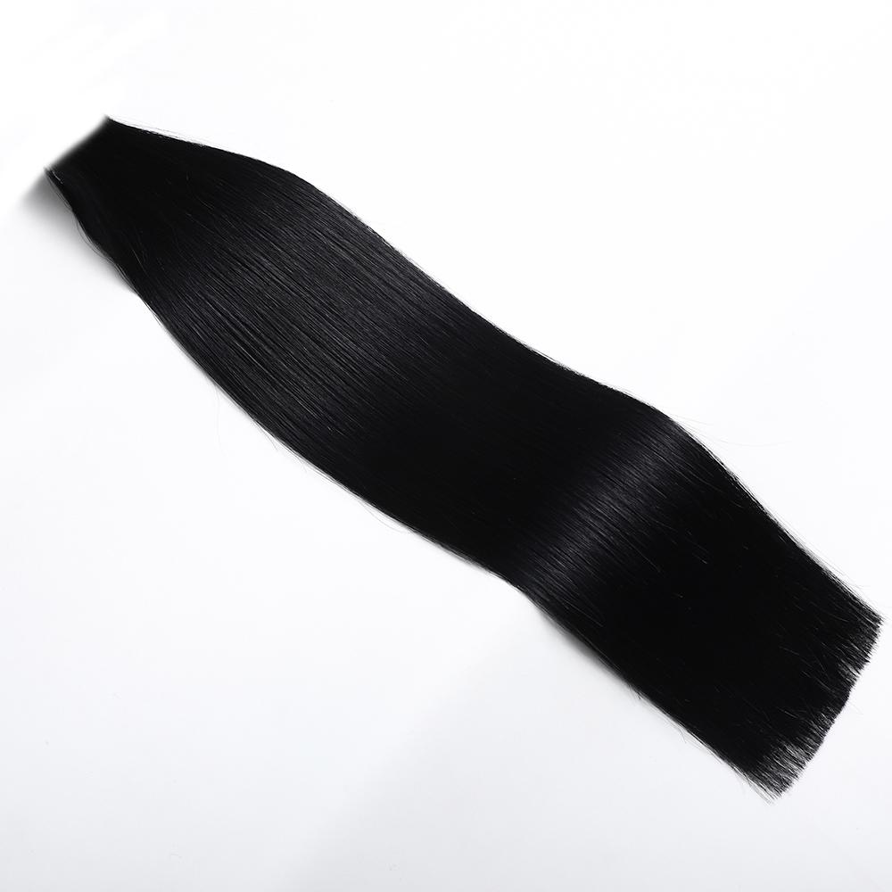 Direct Factory Pre Bonded Nano Ring Human Hair Extensions Virgin Double Drawn Unprocessed Raw 100% Brazilian Hair Micro Nano Tip (as the picture,10 inches)