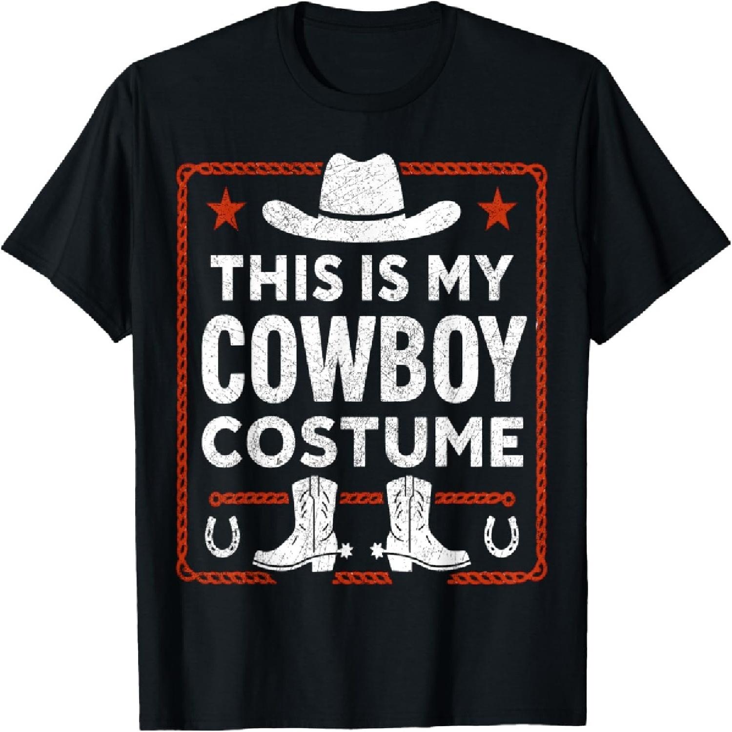 

Cowboy Costume Country Western Rodeo Cowgirl Men Women Kids T-Shirt XXXXXL різнокольоровий