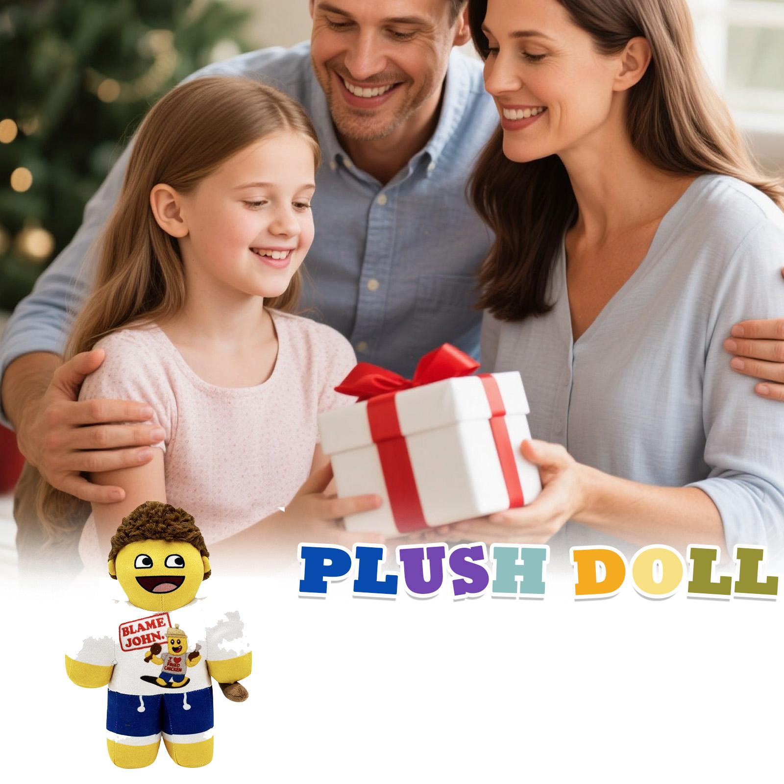 

Плюшевая кукла, игрушка в подарок, мультяшный стиль, детская тряпичная кукла, детская подарочная подушка One Size