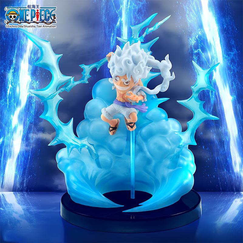 1pc Official One Piece Nika Luffy Home Decor Figure, Anime Must-Have Gift for Valentine's Day, Birthday Desk.