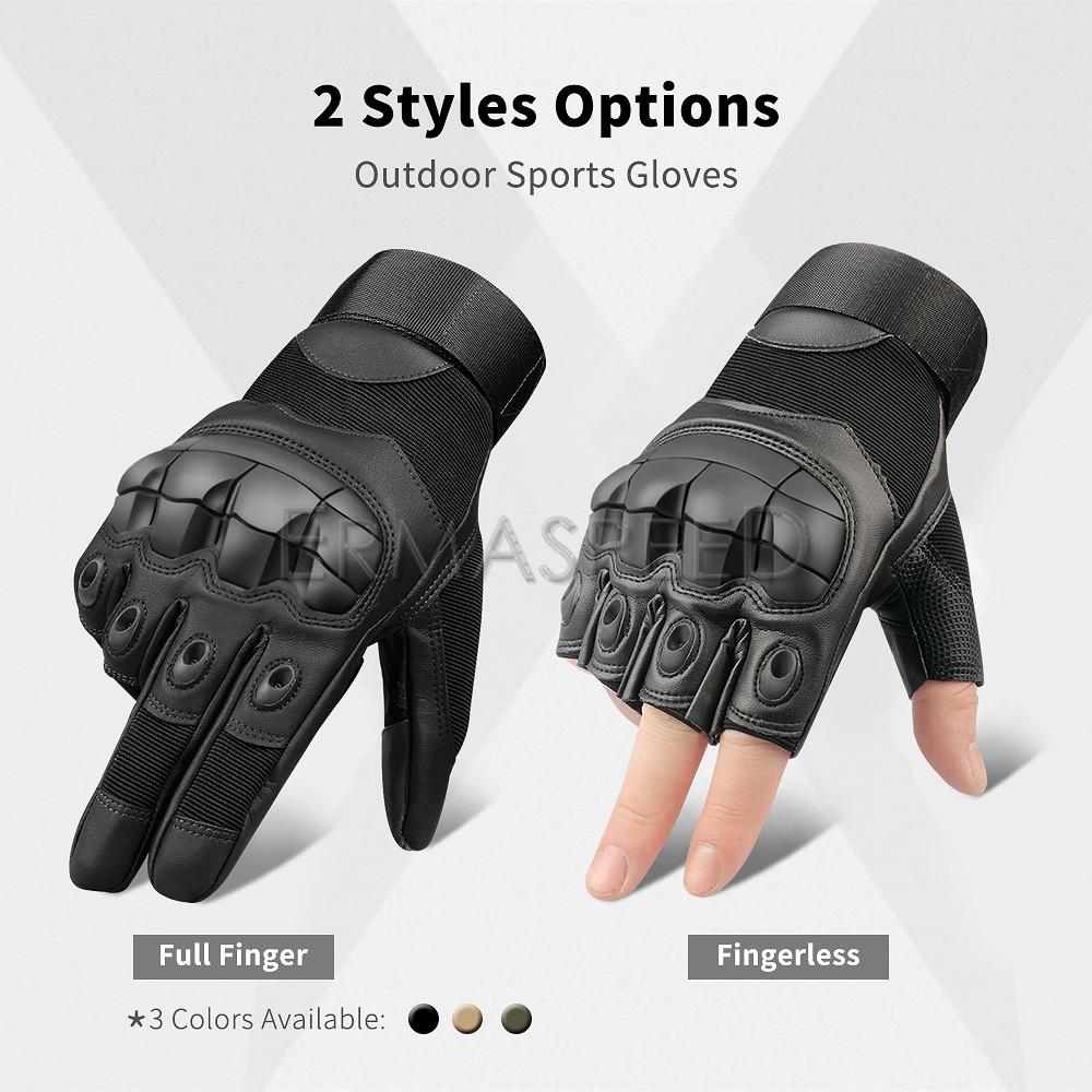 Fingerlose Motorradhandschuhe Vollfinger-Motorrad Radfahren Klettern Wandern Jagdhandschuhe Outdoor-Sporthandschuhe Männer Frauen