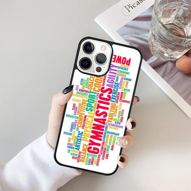 Gymnastics Balance Beam Original Phone Case Cover For iPhone 17 Air 15 16e 14 13 12 Pro Max 11 Pro Max Plus