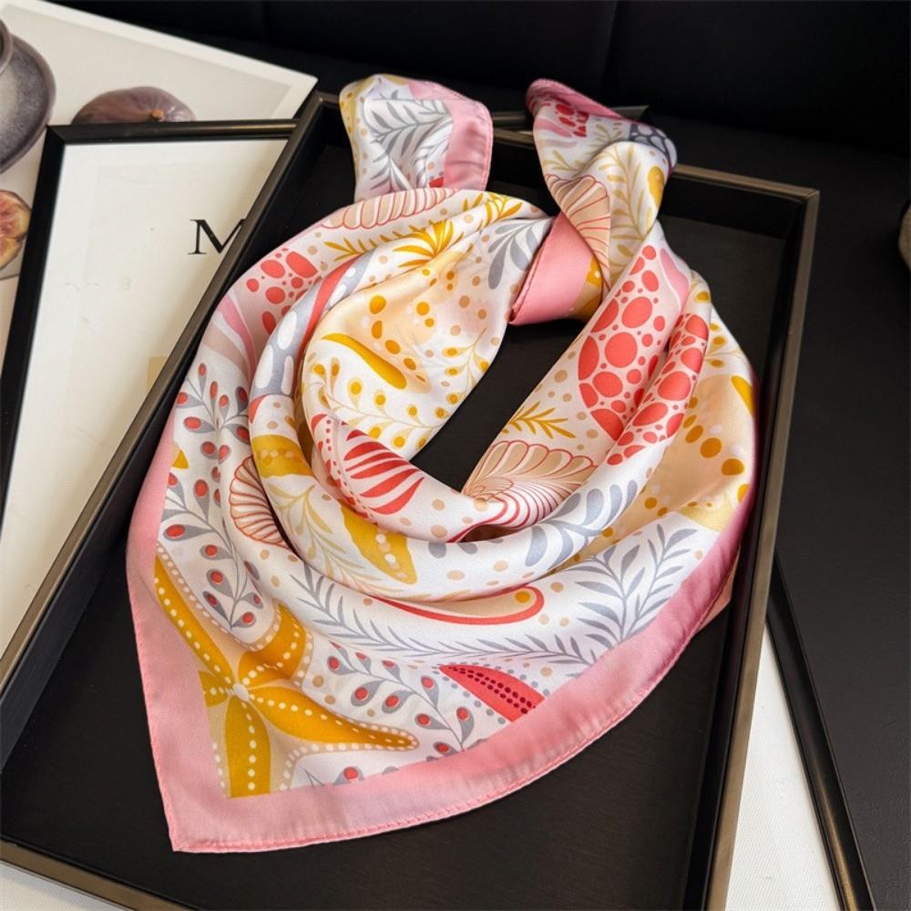 Starfish Ribbon Hair Bands Satin Turban Headwrap New Neck Hair Tie Girls