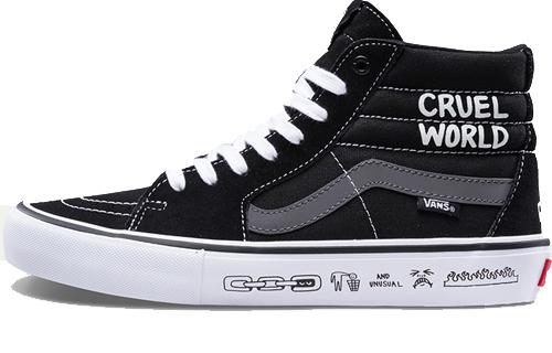Cult X Vans SK8 Hi Pro Cruel World VN000VHGUHU 37