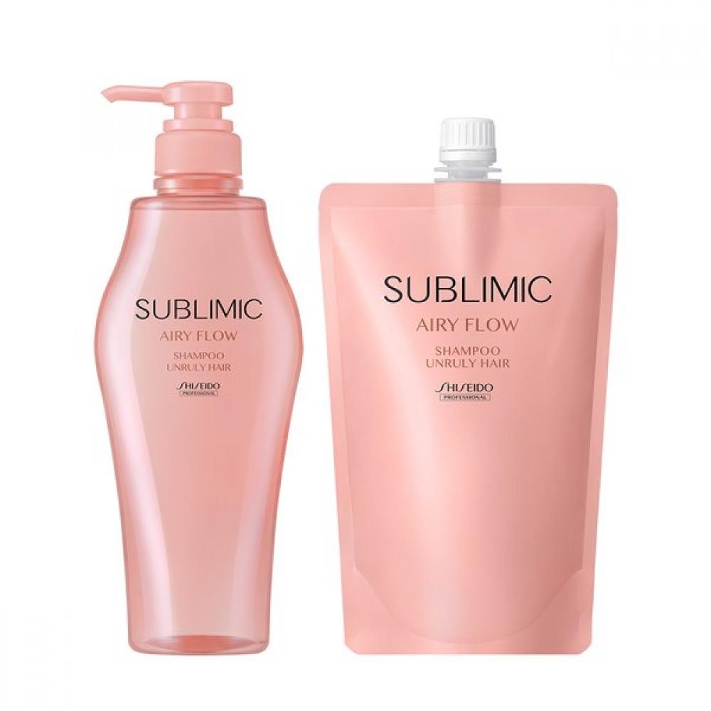 Shiseido Professional Airy Flow Shampoo 500ml + Refill 450ml Single option