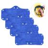 6PCS Soft Helmet Sweat Band Snap-On Helmet Lining Pad Hard Hat Sweatband Snap  Industrial