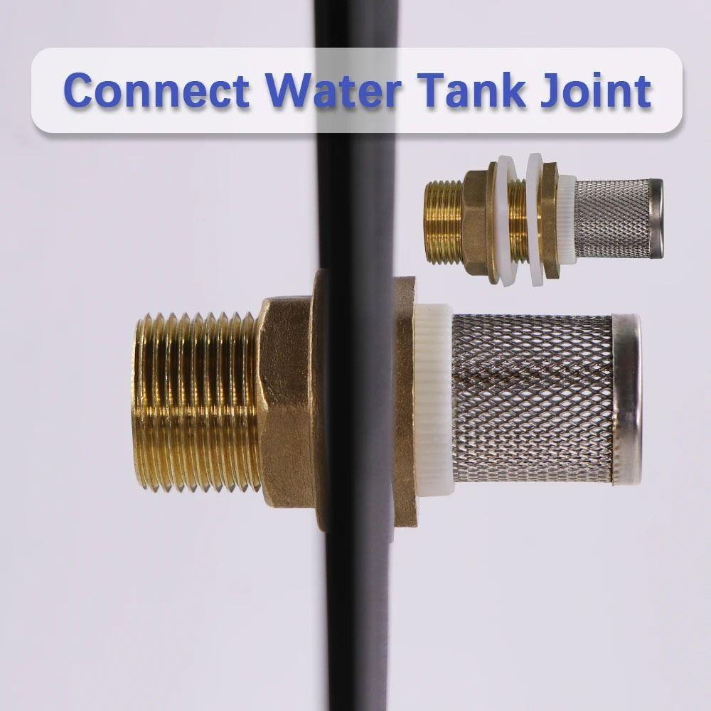 1Pcs Water Clean Hose Filter Water Pump Fitting 304 Stainless Steel Mesh Screen Filter 1/2" 3/4" 1" Joint Percolator Net Filter