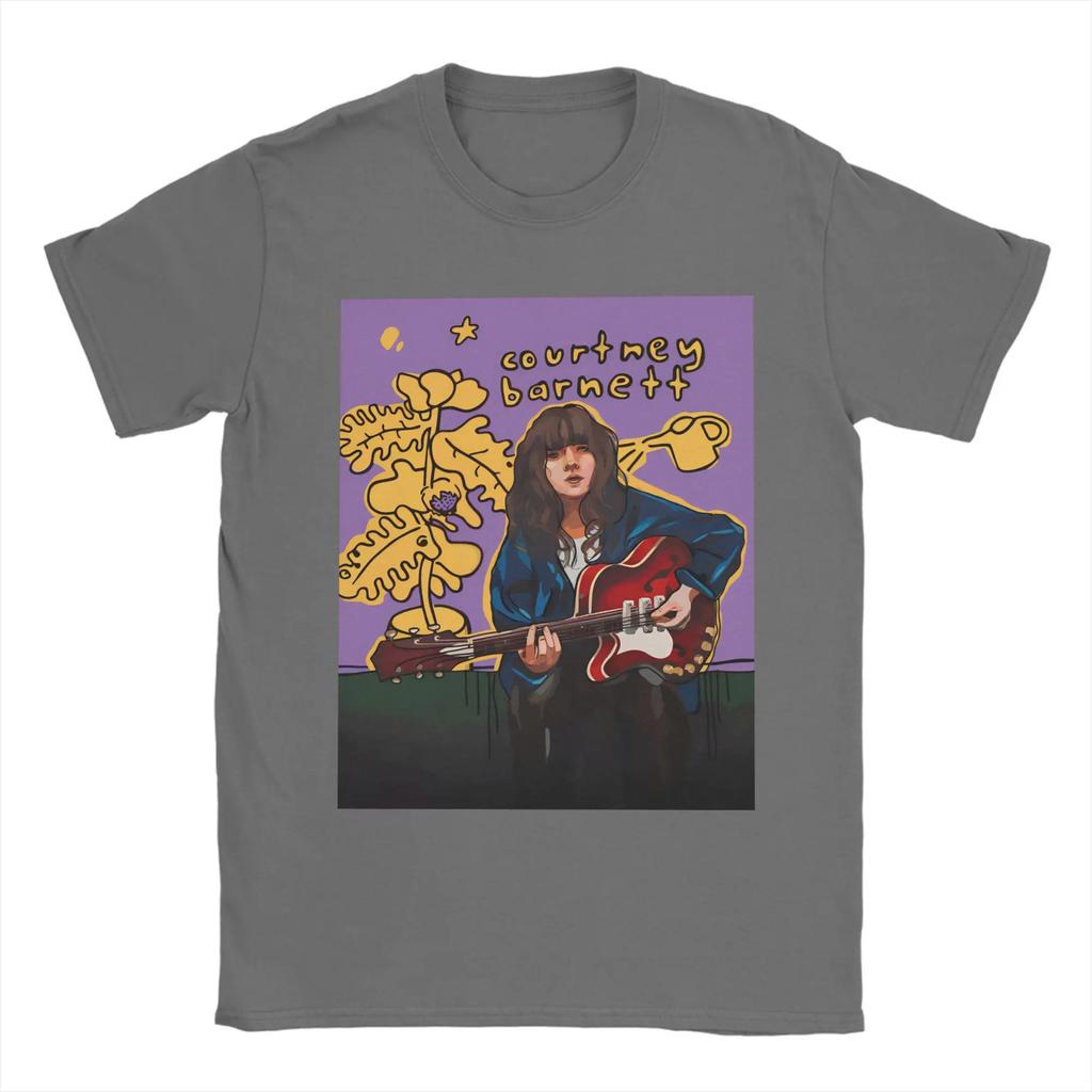 Courtney Barnett Australian Singer Tshirt For Unisex Awesome Pure Cotton Tees Crewneck Short Sleeve T Shirt Unique Clothing