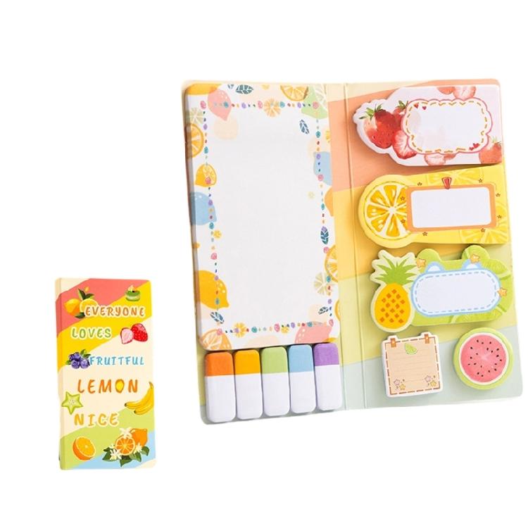 Fun Cartoon Notepads and Adhesive Note Pad Memo Sheet For Journal And Planner Daily Schedules Note Task Organization
