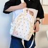 Students School Backpack Flower Print Backpack Travel Rucksack Korean Styles Daypacks Girls Travel Backpack