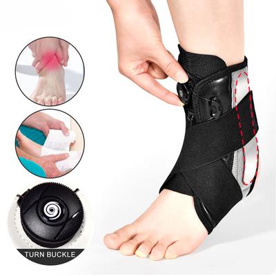 1-Piece Lace Up Stabilizing Ankle Brace with Boa Closure System Upgraded Ankle Support Ankle