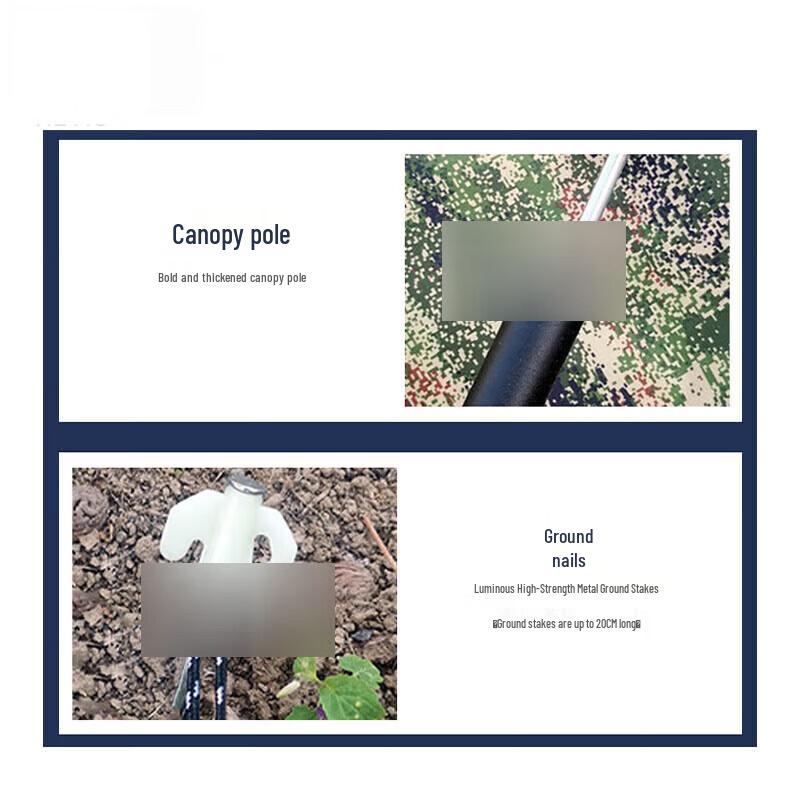 All-Season Camouflage Outdoor Camping Tarp