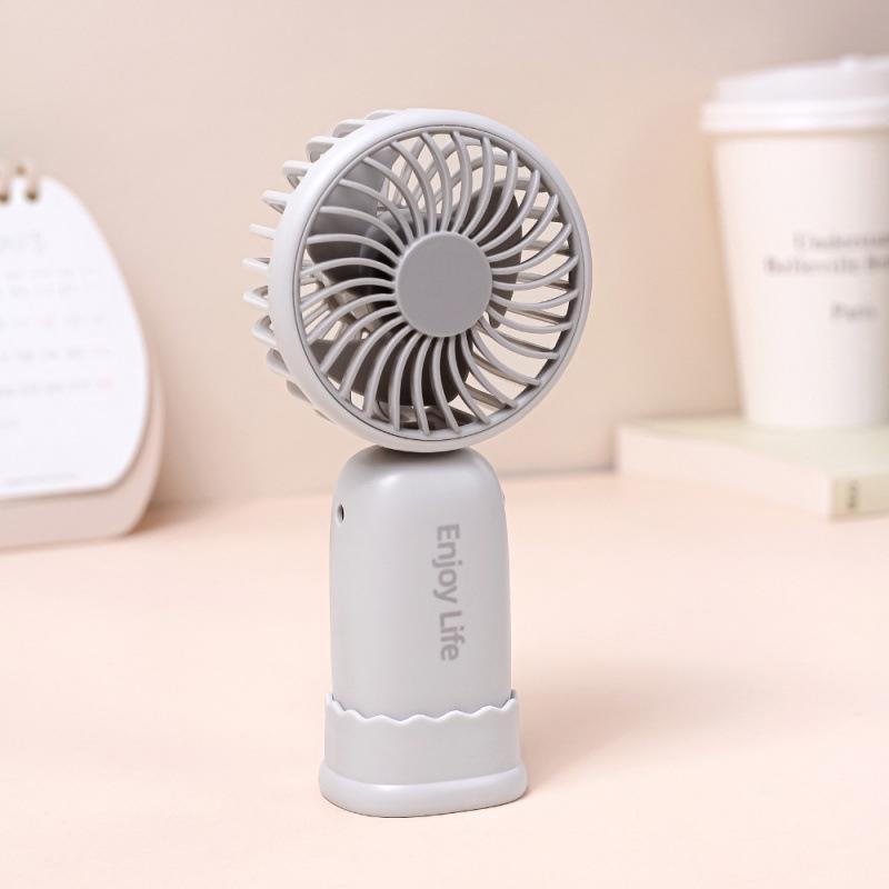 

Portable USB Rechargeable Mini Handheld Desk Fan 75*40*155mm