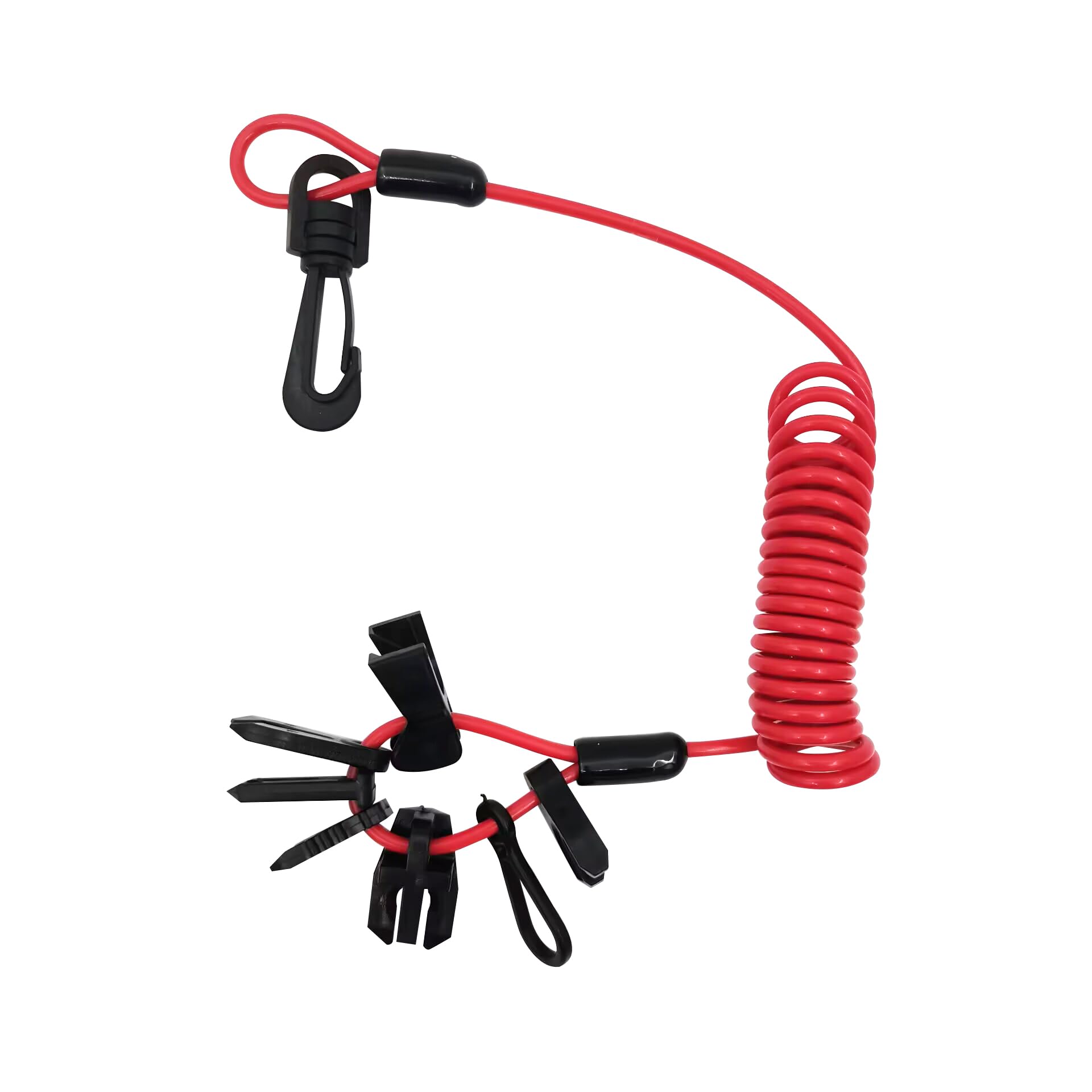 

ISURE MARINE Universal Boat Kill Switch Key Set Safety Kill Stop Switch Connector Lanyard