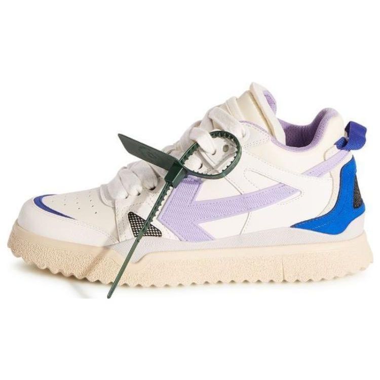 

Off-White Новые женские кроссовки на средней подошве, белые, сиреневые, голубые, сиренево-пурпурные, королевско-синие, OWIA271F23LEA001-0136 38