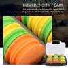 24Pcs Light Weight Fishing Rig Spools Foam Board Fishing Line Storage Holder Winding Board with Storage Box