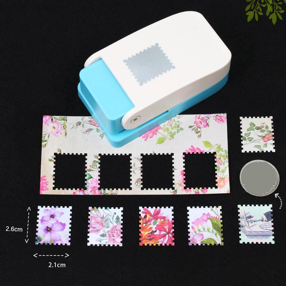 Labor Saving Embossing Machine DIY Christmas Tree Hole Punch Toothed Puncher Embosser  Craft