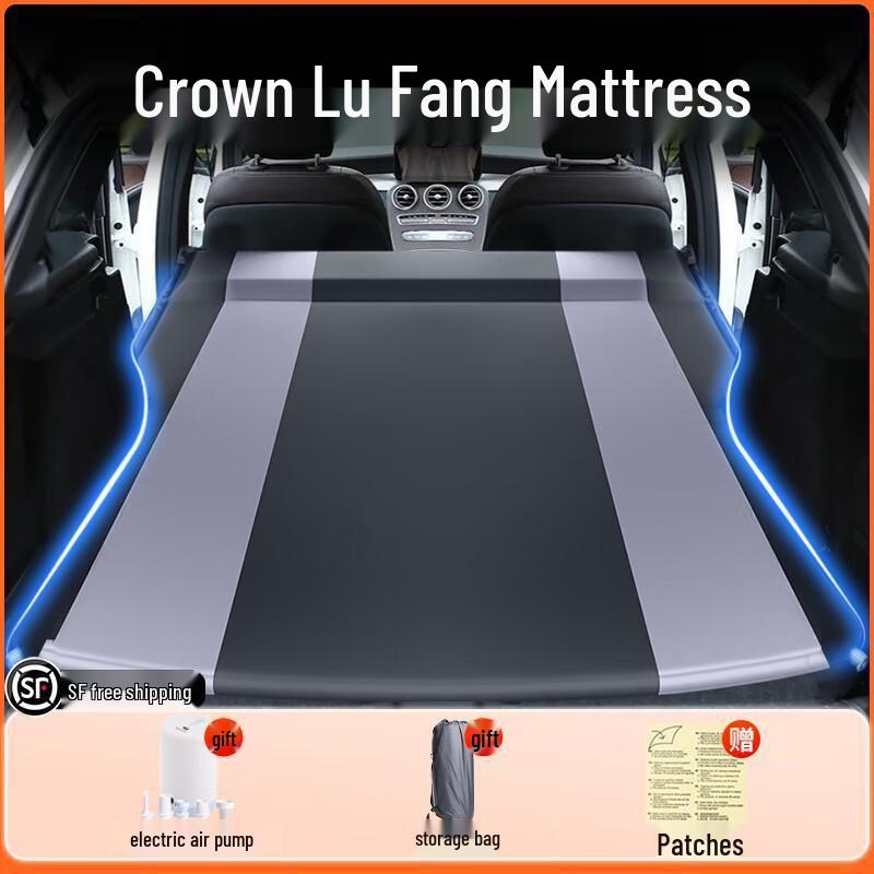 Colchão Inflável de Camping para Porta-malas e Banco Traseiro de Toyota Crown/Land Cruiser