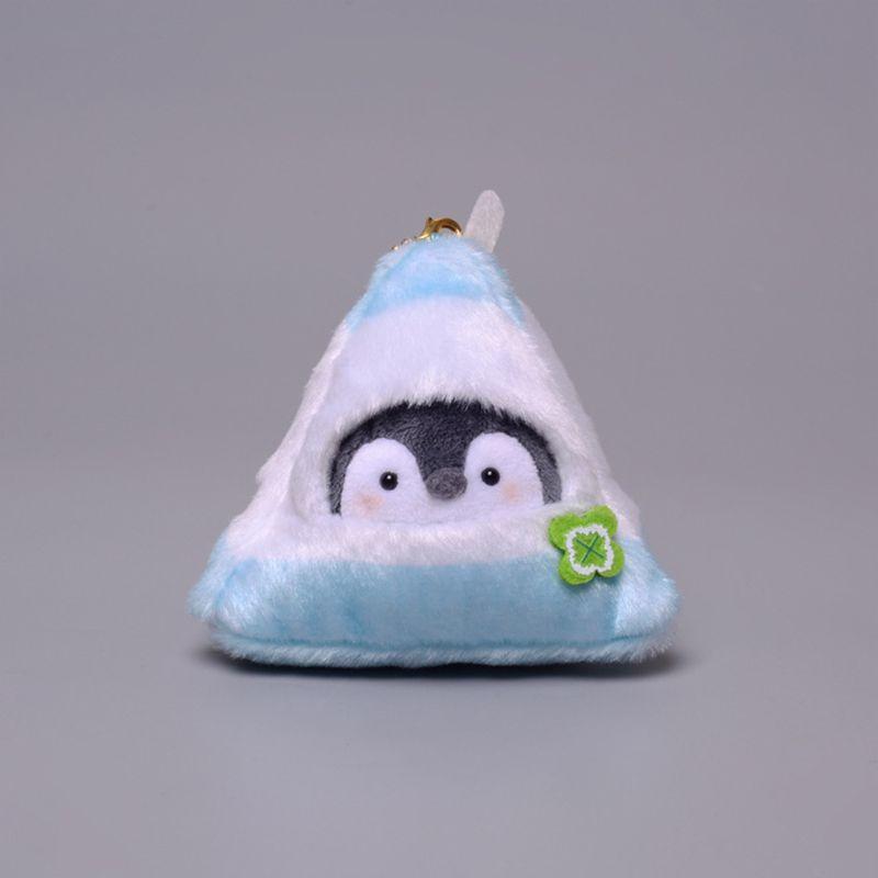 Koupen Chan Egg Toast Milk Dress Up Plush Keychain Pendant Toy Doll