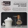 Parker 78R T-Blade Safety Razor with 5 Replacement Blades, Brass, Lightweight 82g, Easy to Clean Shaving Razor