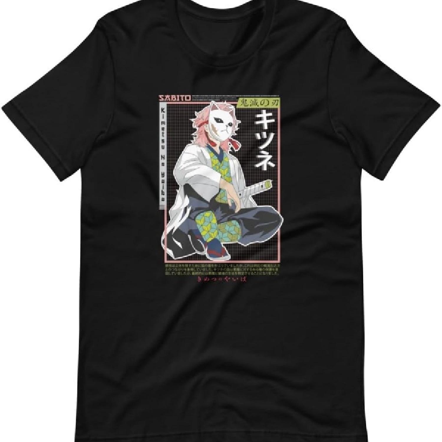 

Demon Slayer Anime Inspired Design Classic Unisex t-Shirt S